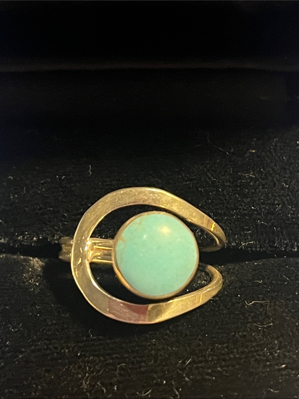 Vintage sterling  Ring with Turquoise
